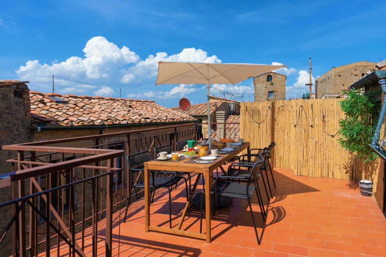 The Walkable Volterra Rooftop Suite Esterno foto